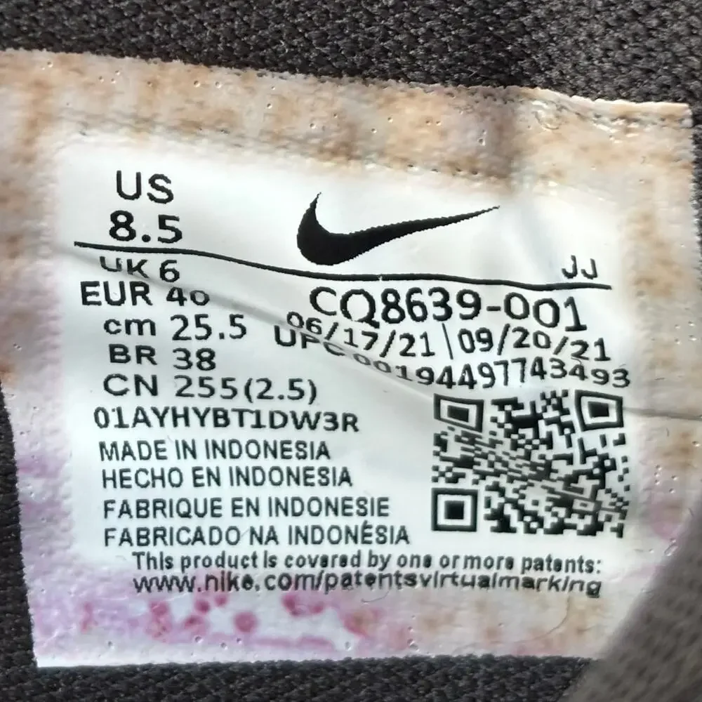 🔴 Nike Air Pegasus 37 Shield Women`s Size 8.5 Black Athletic Shoes CQ8639-001 - Picture 8 of 8